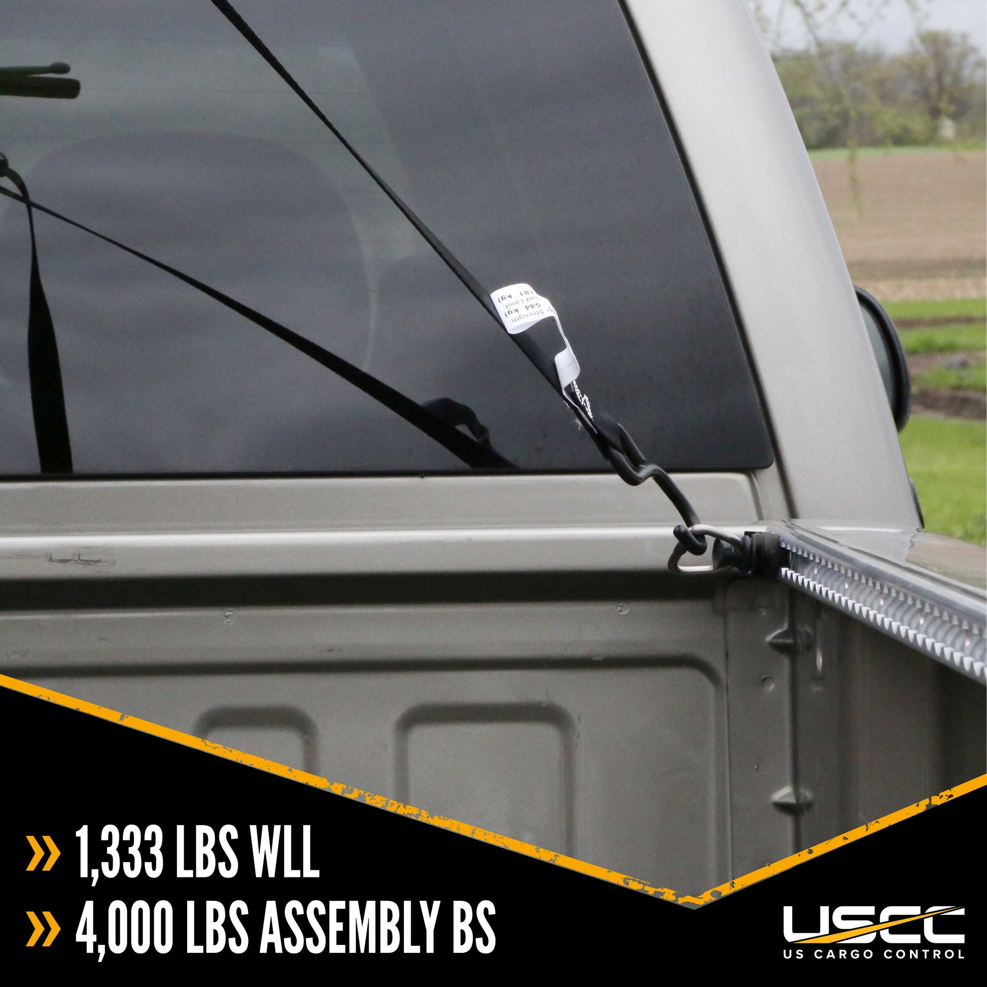 Single Stud Fitting w D Ring Black image 6 of 9