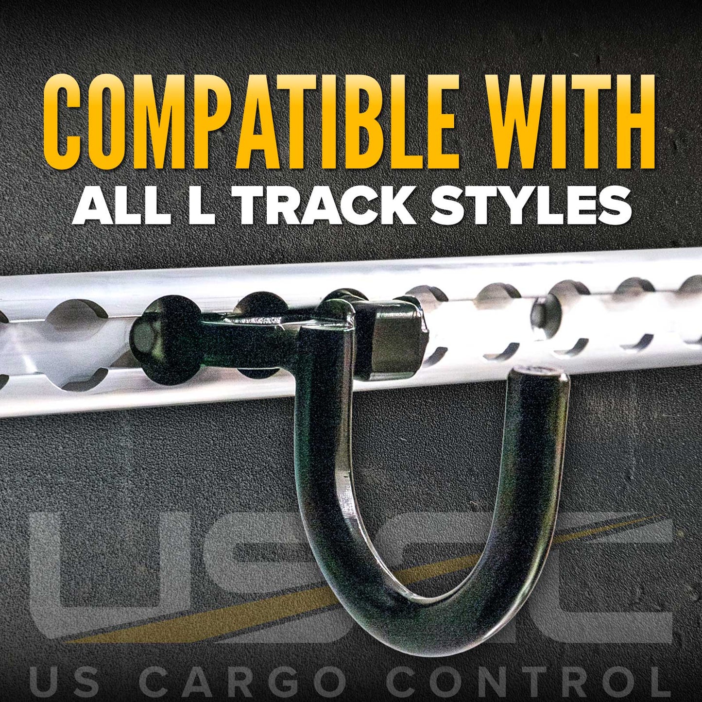 Small Round L-Track Hook