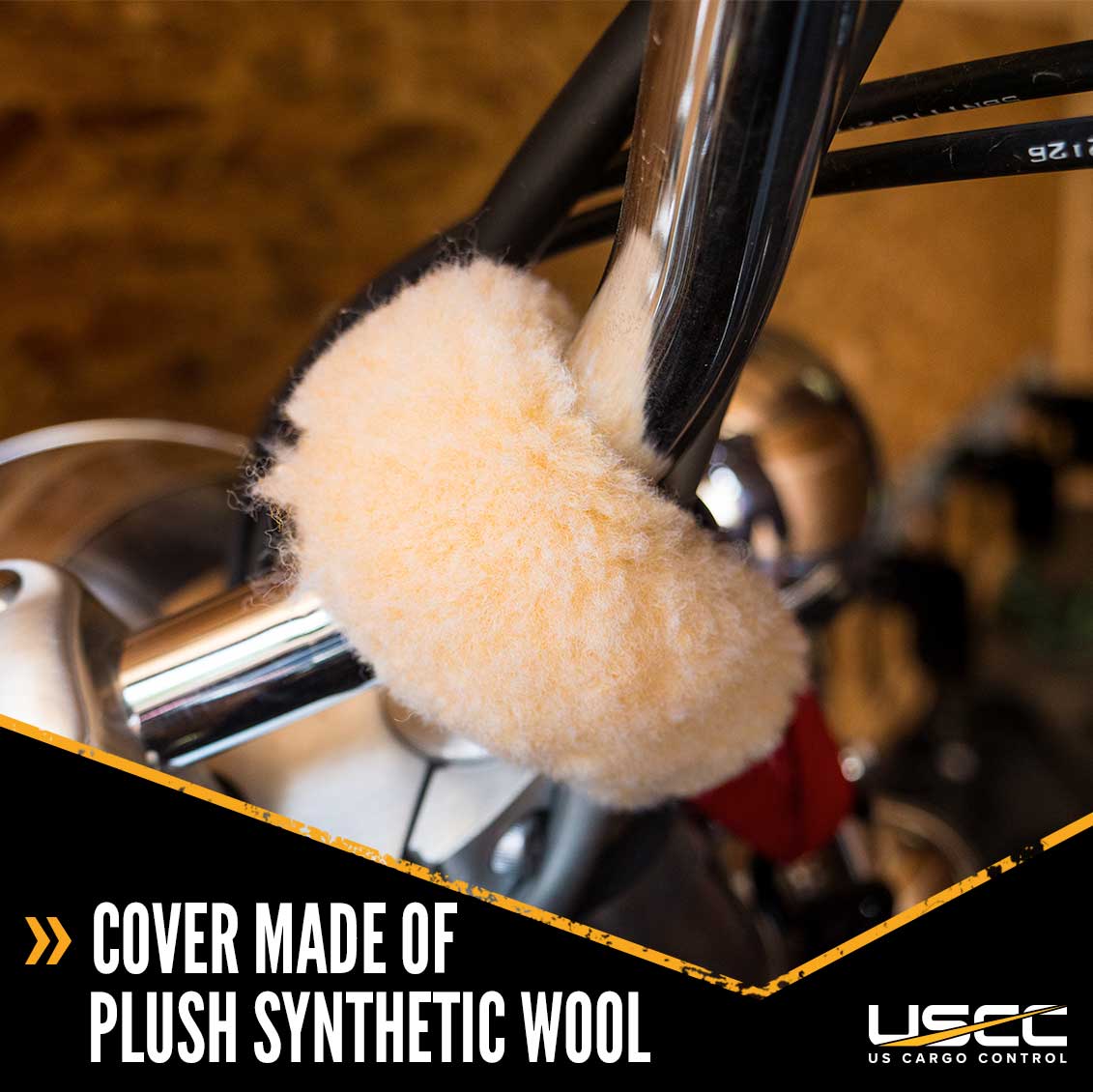 Soft Tie Straps w/ Plush Covers