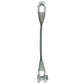 1/2" x 10' Open and Closed Spelter Socket Wire Rope Sling