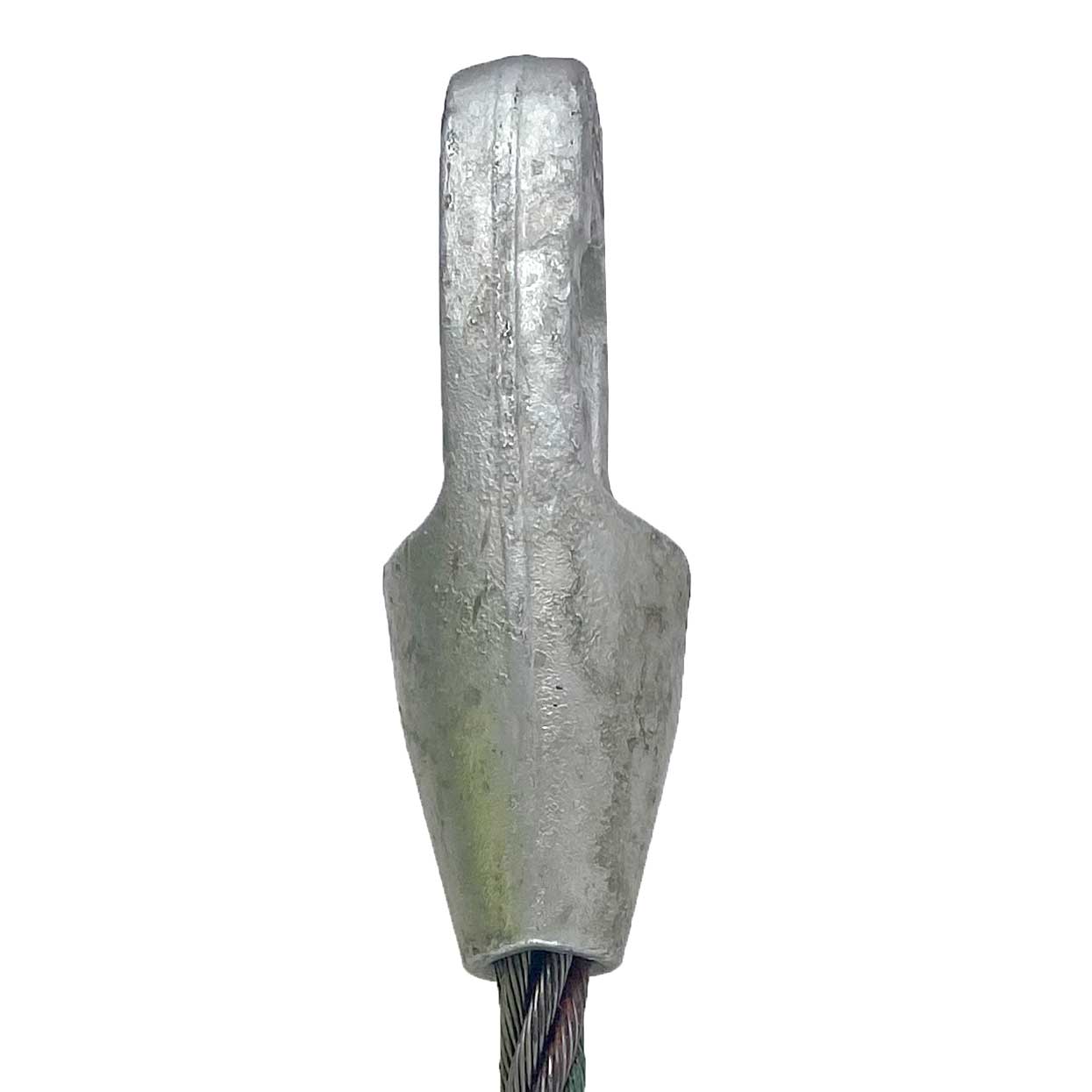 3/8" x 16' Open and Closed Spelter Socket Wire Rope Sling
