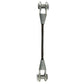 5/8" x 5' Open and Open Spelter Socket Wire Rope Sling