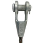 3/4" x 18' Open and Open Spelter Socket Wire Rope Sling