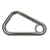 Spring Snap w/ Eyelet - 316 Stainless Steel - 4-5/8