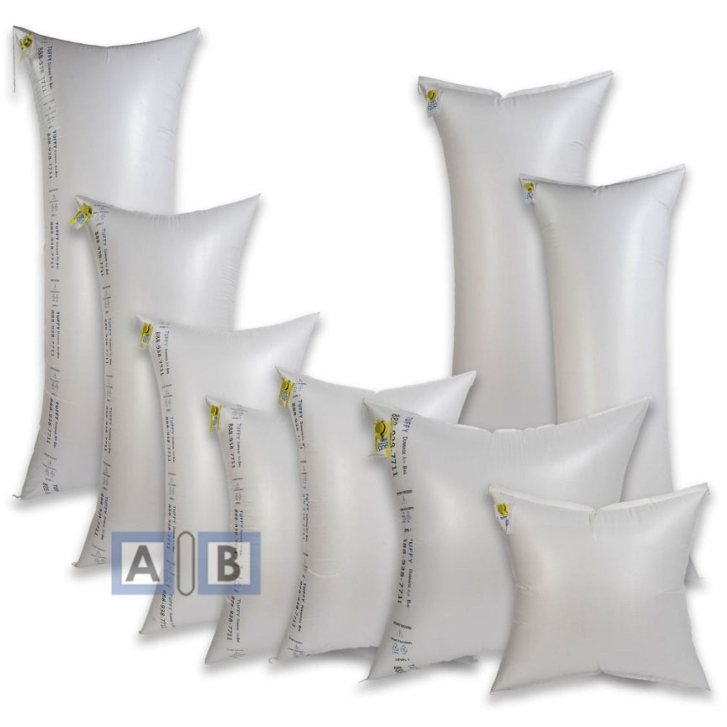 36" x 36" Dunnage Air Bags | Level 1 Poly Woven | 800-Pack