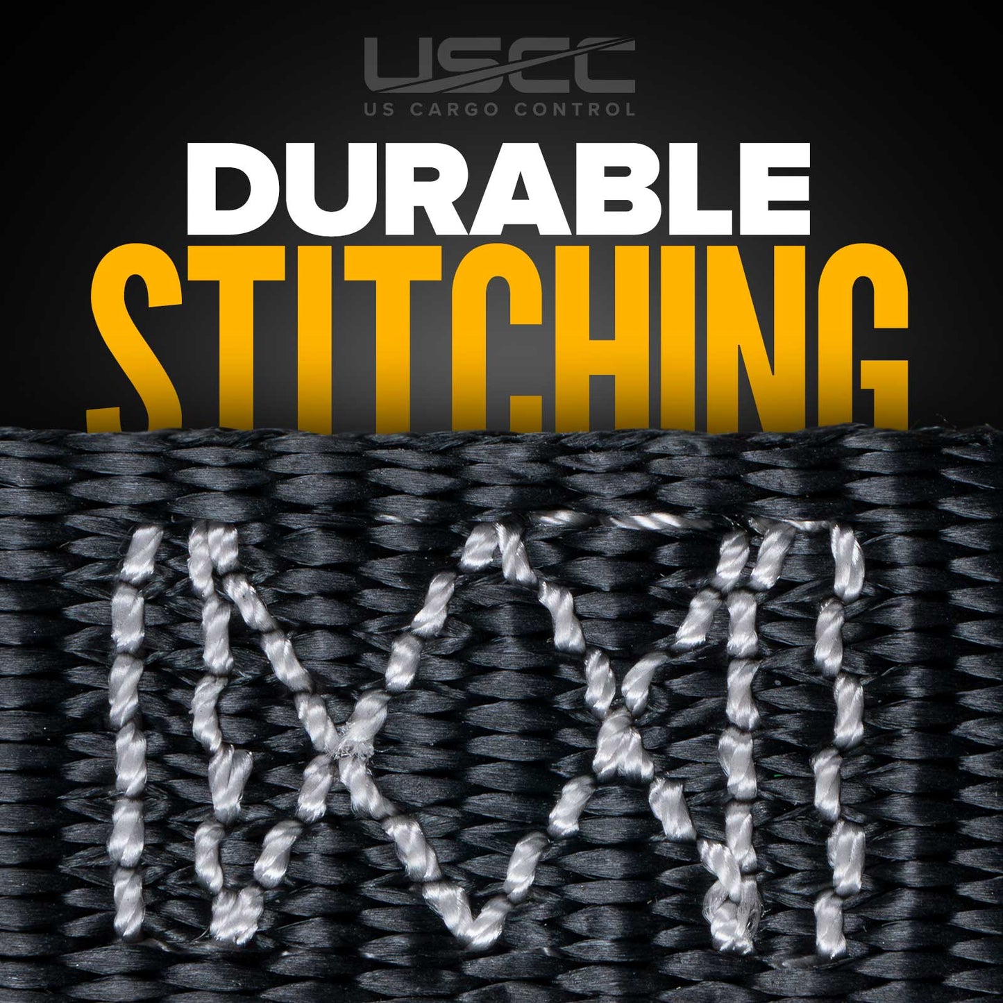 1" x 15' Black Stainless Steel Endless Ratchet Strap
