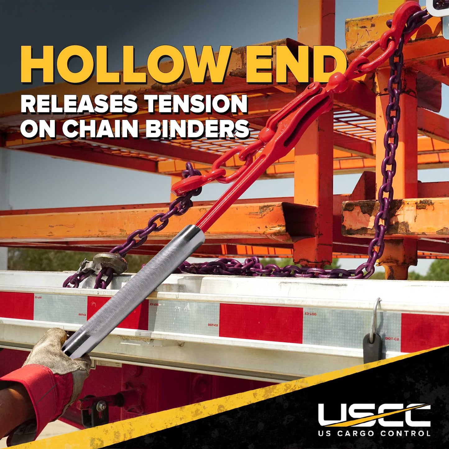 Standard Combination Winch Bar | Chrome Finish