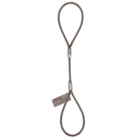 1/4" x 10' Standard Eye Wire Rope Sling