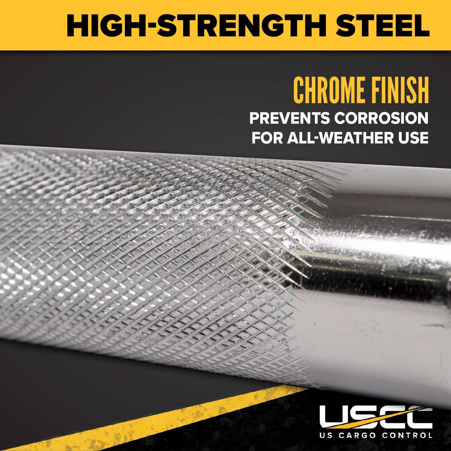 Standard Winch Bar - Chrome Finish