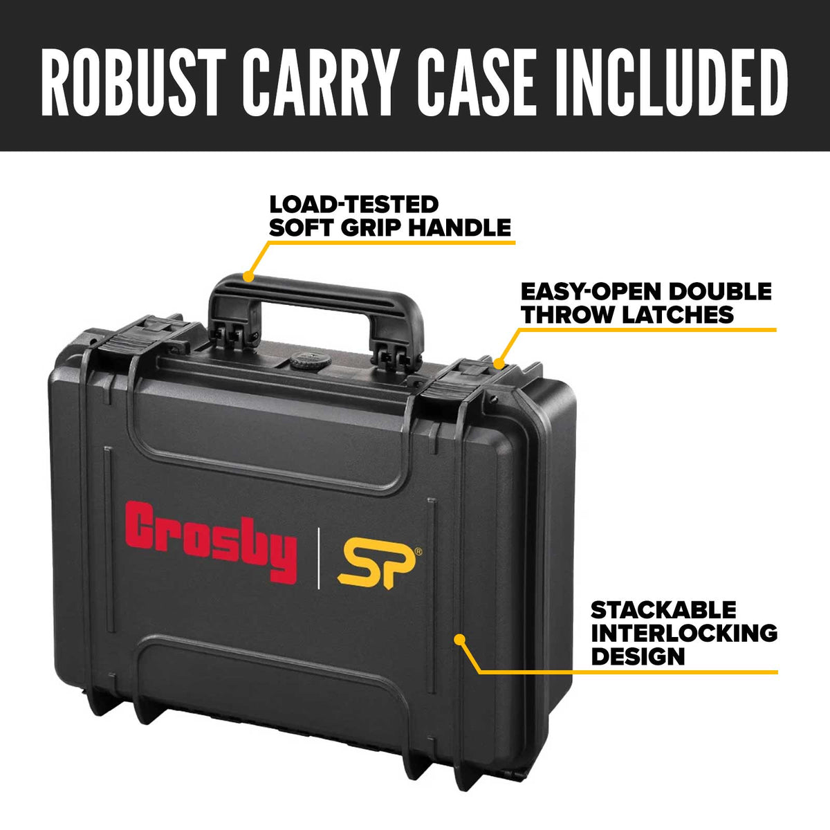 Straightpoint LLP2T5 2.5 T Loadlink Plus with 2 Crosby 5/8" Shackles