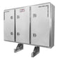 68" x 80" 3-Door Enclosed Headache Rack