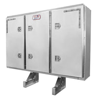 68" x 80" 3-Door Enclosed Headache Rack
