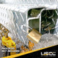68" x 86" Semi Headache Rack | 2 Half-Trays & 2 Chain Hangers | U-Bolt Mounting Kit