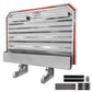 68" x 86" Semi Headache Rack | Full Tray & 2 Chain Hangers | Straight Frame Mounting Kit