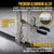 Sturdy-Lite Double Mirror Underbody Toolbox 24