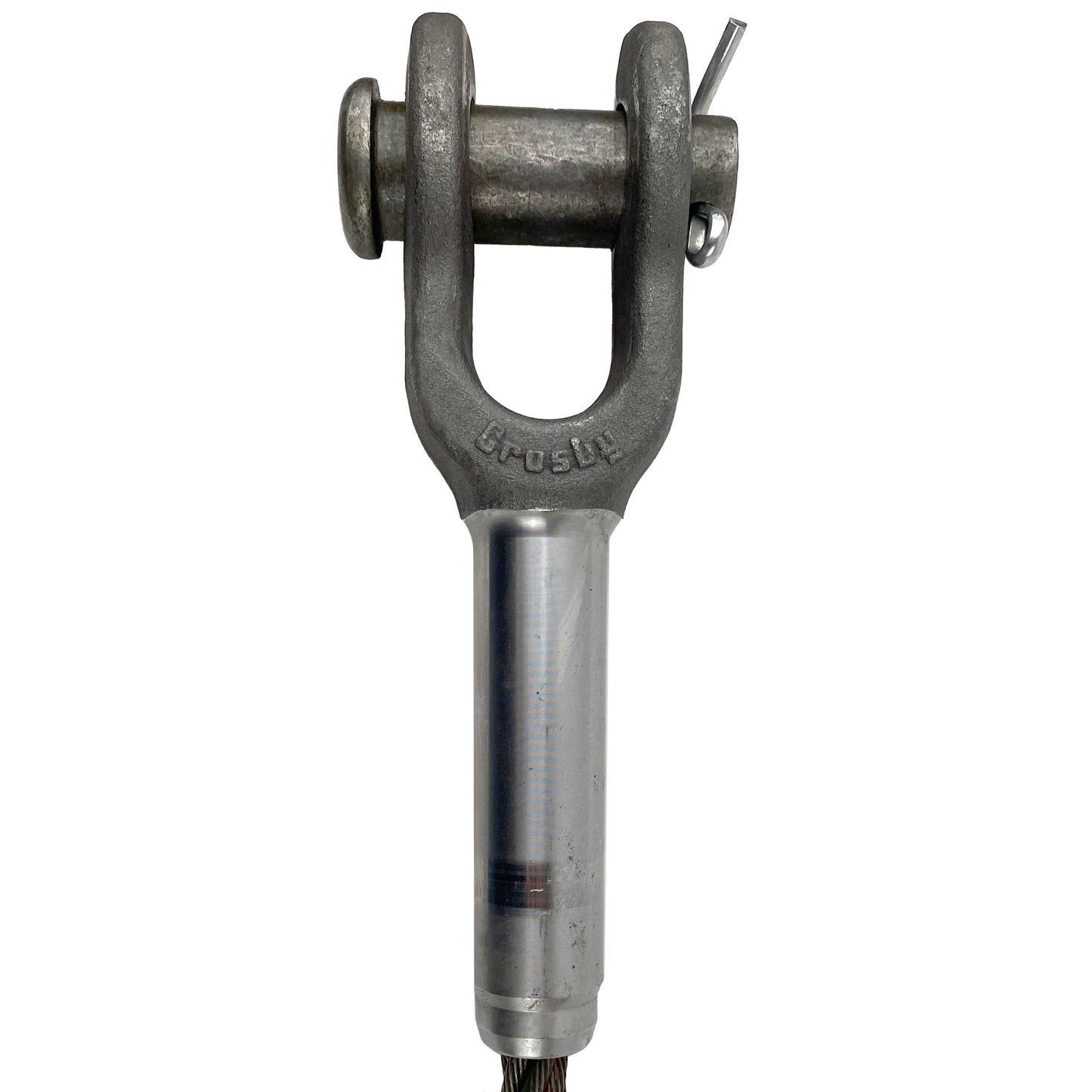 1/2" x 5' Open and Open Swage Socket Wire Rope Sling