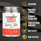 Tarp Repair Kit: 2'x2' Black Tarp Patch and Vinyl Cement
