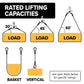 5/8" x 8' Thimble Eye Wire Rope Sling