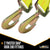 Tow Dolly Basket Strap with Twisted Snap Hooks - 2 Pack