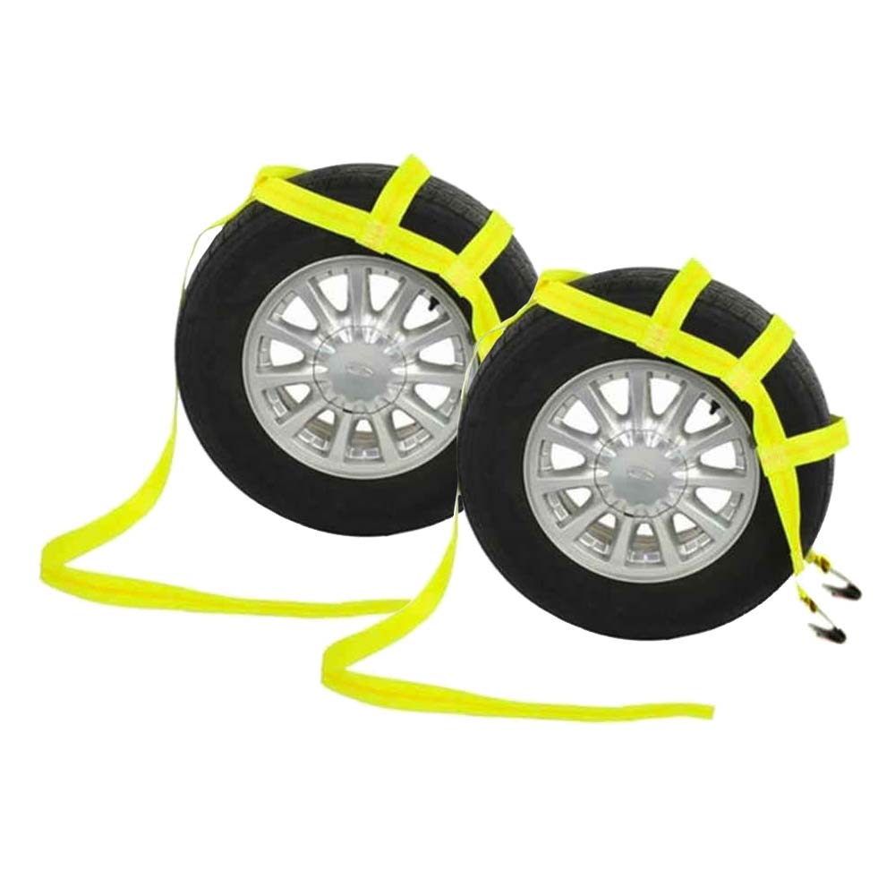 Tow Dolly Basket with Flat Hooks - 2 Pack