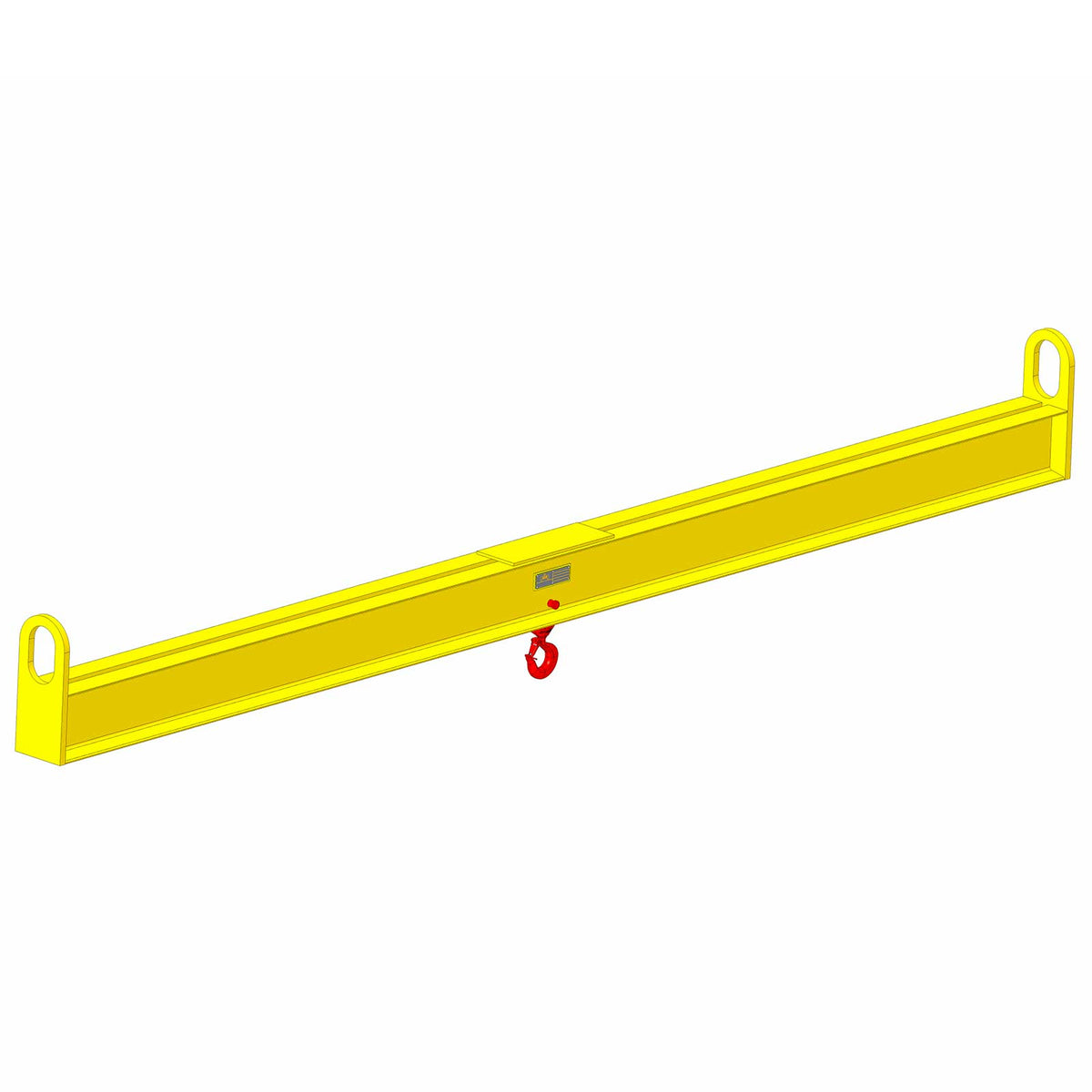 Twin Hoist Lifting Beam -  4,000 Lb. Capacity - 16' Max Spread