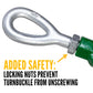 1-1/4" x 12" Van Beest® Eye & Eye Galvanized Turnbuckle - G-6311