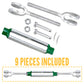 3/4" x 9" Van Beest® Jaw & Jaw Galvanized Turnbuckle - G-6313