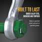 Van Beest Green Pin Bolt Type Wide Body Sling Shackle | P-6033 - 700 Ton shackle construction