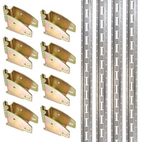 Vertical E Track Shelving Kit