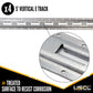 Vertical E Track Shelving Kit