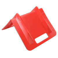 10" VeeBoards Plastic Corner Guard w/ 4-1/2" Slot For Strap