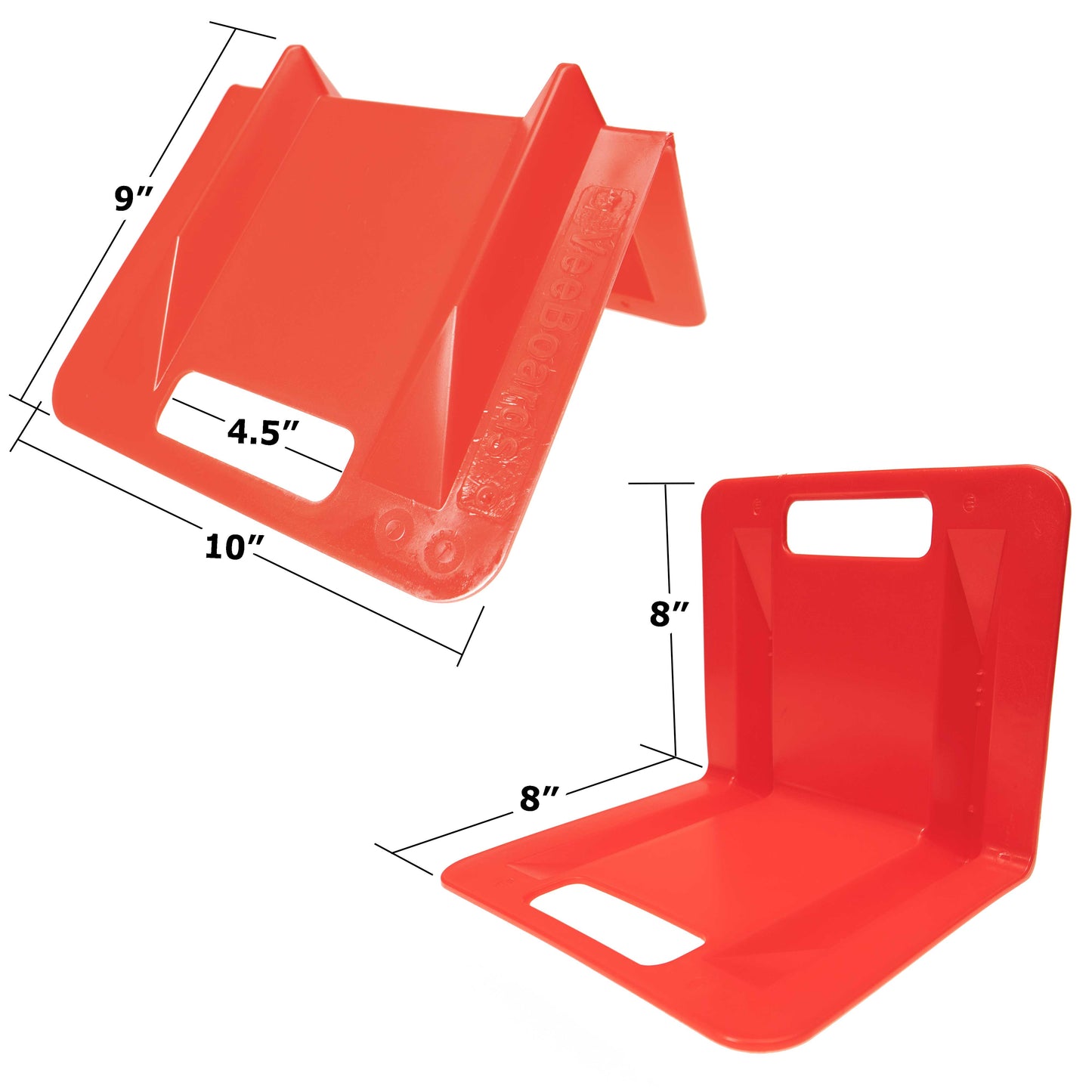 VeeBoards 10" Plastic Corner Guard w/ 4-1/2" Slot For Strap (8" x 8" x 10") | 800-Pack (Pallet)