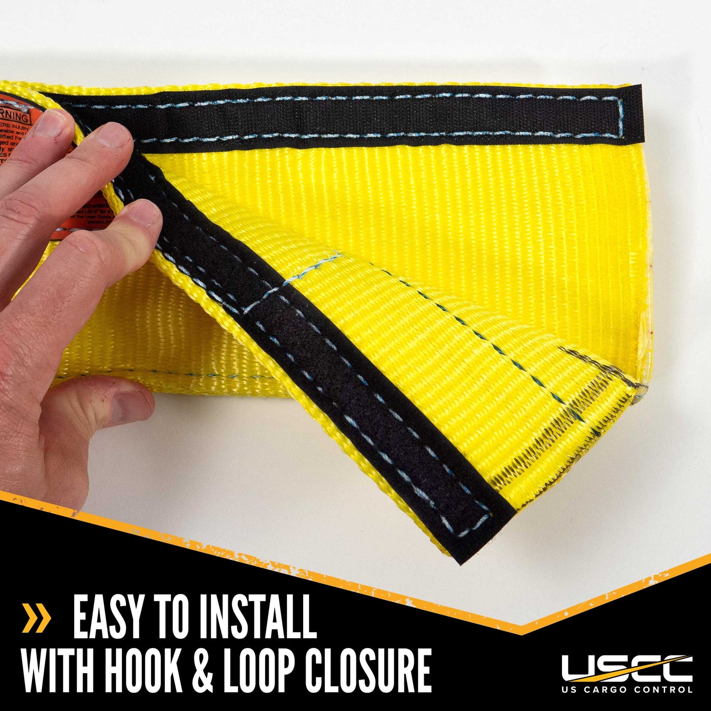 Nylon Quick Sleeve Sling Protection for 4" Webbing | 24" Long