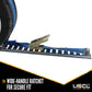 Wheel Strap with Etrack Fittings & 3 Rubber Blocks - 4 Pack