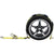2 inch x 11 foot Car Carrier Ratchet Strap w Wire Hooks & 3 Rubber Cleats 4 Pack image 2 of 9