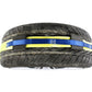 2" x 11' Car Carrier Ratchet Strap w/ Wire Hooks  & 3 Rubber Cleats - 4 Pack