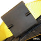 Car Carrier Wheel Strap w/ Wire Hooks & Adj Rubber Blocks & Ratchet - 4 Pack