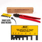 22-ST9-2 Wire Rope Swager with Cutter | For 1/32",  3/64", 1/16" Aluminum Sleeves