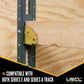 Wood End Socket for E-Track