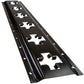 2' X-Track Rail | Black Powder Coat