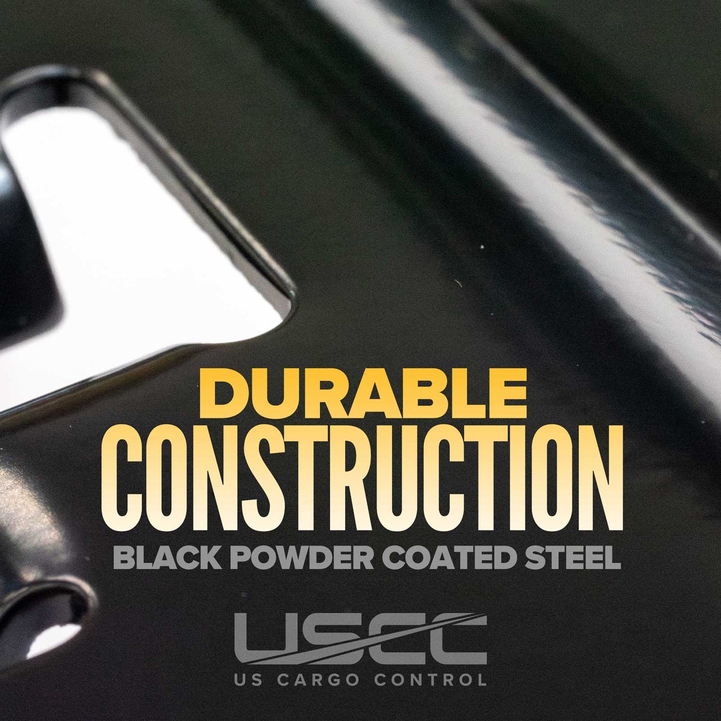 2' X-Track Rail | Black Powder Coat