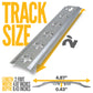 2' X-Track Rail | Galvanized