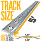 5' X-Track Rail | Galvanized