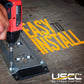 5' X-Track Rail | Galvanized