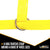 Yellow Adjustable Tow Dolly Strap with 4