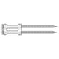 0 Degree Inserted Plastic Coil, Full Round Head, Ring-Shank Nail - Side perspective