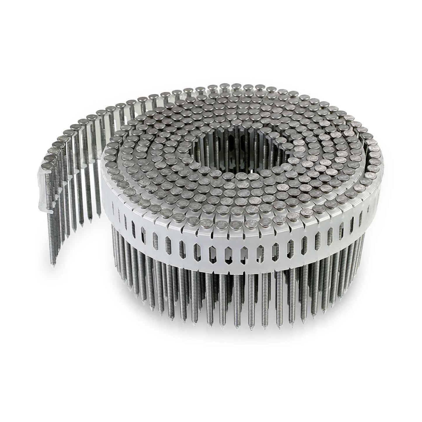 0 Degree Inserted Plastic Coil Ring-Shank Nail - A12A225DNB shown