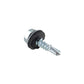 10-16 x 3/4" HWH Steelbinder Metal Roofing Screw w/Washer - Electro-Galvanized, Pkg 250