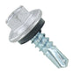 #12 X 3/4" Maxx Steelbinder Metal Roofing Screw - Alamo White, Pkg 250