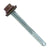 #12-24 x 2 HG Steelbinder Metal Roofing Screw Koko Brown, Pkg 250
